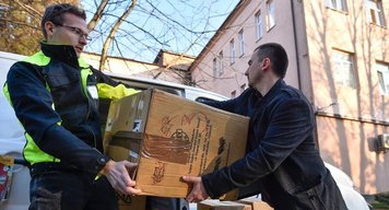 Jan Břížďala, Roman Pašek – cesta s humanitární pomocí na Ukrajinu